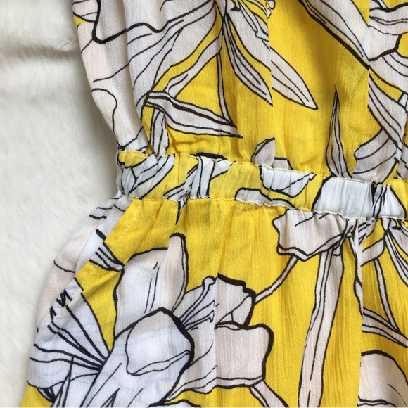 NWT WALTER BAKER Lesley Printed Crinkle Cotton Romper - Picture 10 of 16